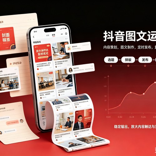 金口河抖音图文代运营服务